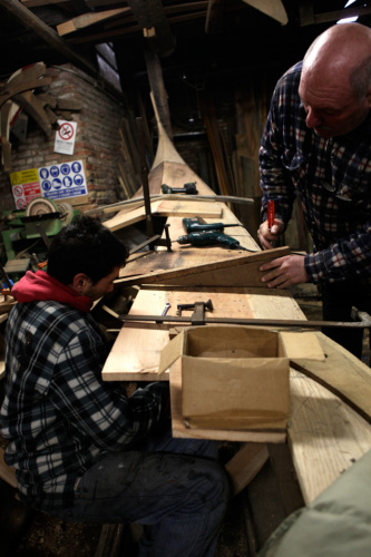 La costruzione della gondola tra misure codificate, cantilene, e comodità operative -  (tecniche)