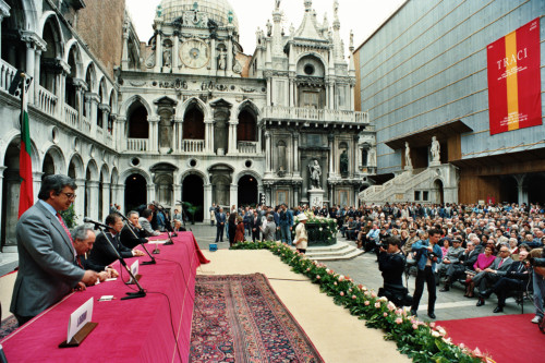 Carlo Bernini - Nereo Laroni - Roumen Katintcharov (negativo) di Ceolin, Elio (ultimo quarto sec. XX)