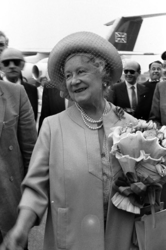 Aeroporto - Visita Regina Madre - Treviso (negativo) di Ceolin, Elio (ultimo quarto sec. XX)