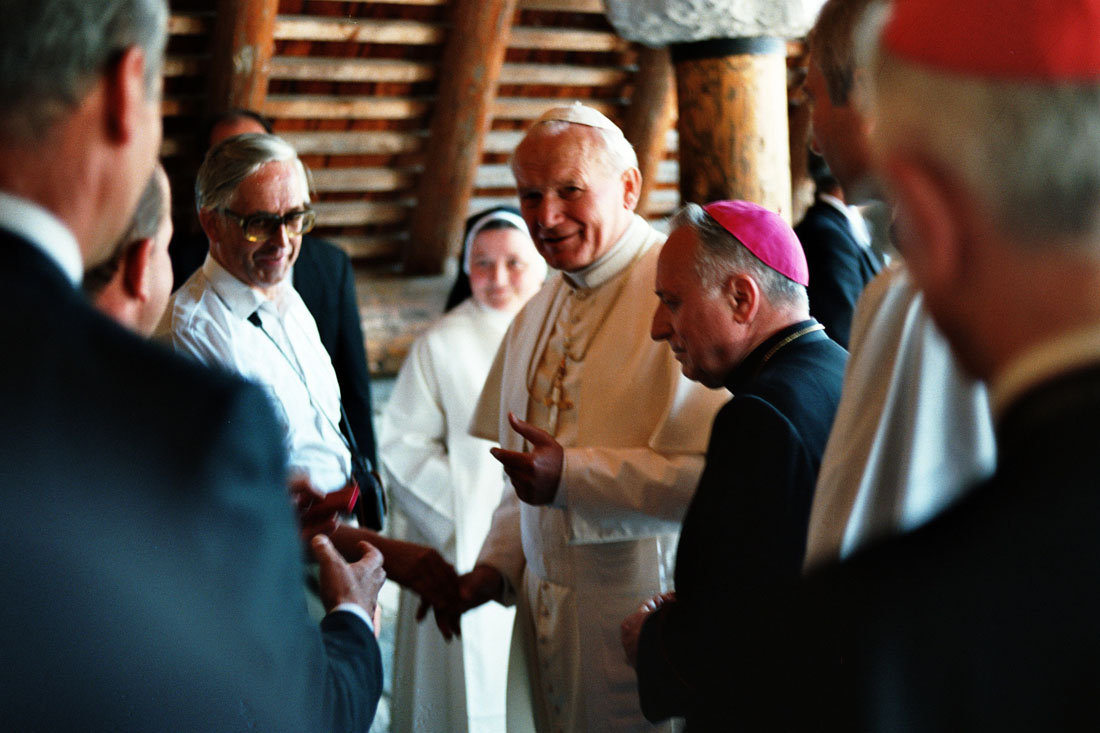 Papa Giovanni Paolo II - Val Visdende (negativo) di Ceolin, Elio (ultimo quarto sec. XX)