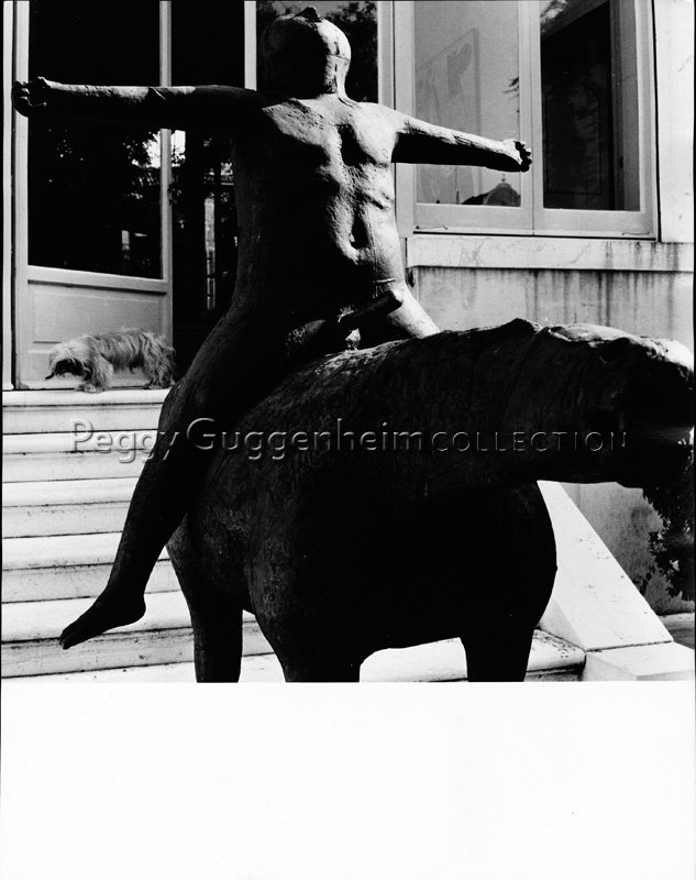 Palazzo Venier dei Leoni - terrazza Marini (positivo) di Beny, Roloff (attr.) (XX)