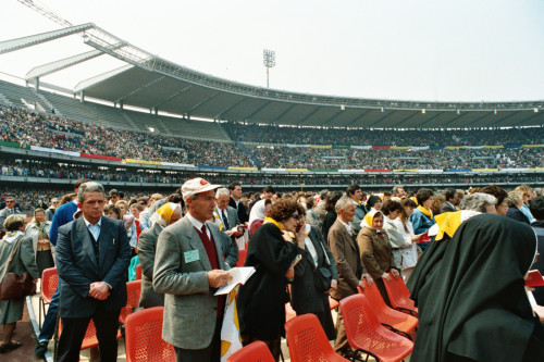 Papa Giovanni Paolo II - Verona (negativo) di Ceolin, Elio (ultimo quarto sec. XX)