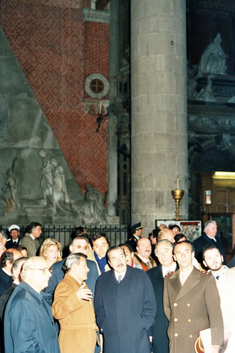 Raùl Ricardo Alfonsin - Carlo Bernini - Venezia (negativo) di Ceolin, Elio (studio fotografico) (ultimo quarto XX)
