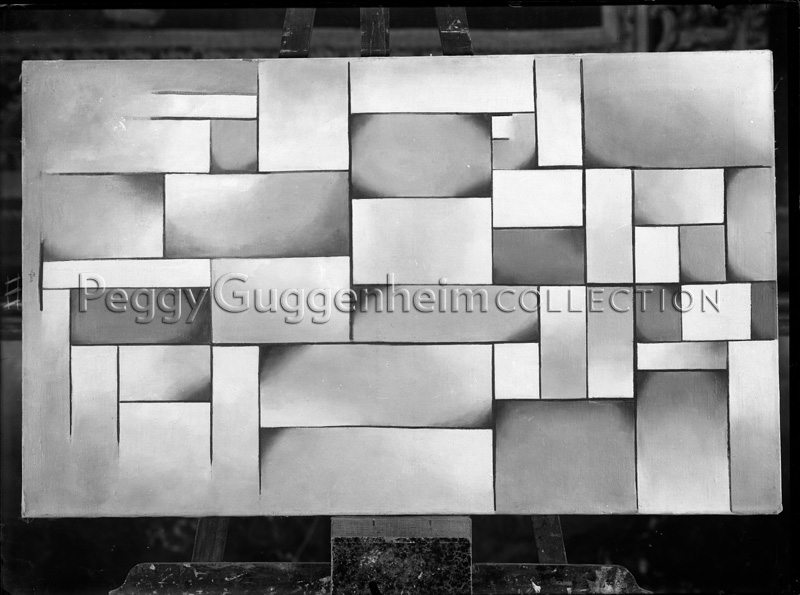 Doesburg, Theo : van - "Composizione in grigio (Rag time)" - 1919 (PG40) (negativo) di Anonimo (secondo quarto XX)