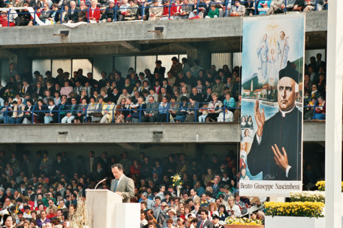 Papa Giovanni Paolo II - Verona (negativo) di Ceolin, Elio (ultimo quarto sec. XX)