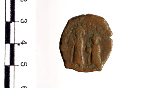 moneta - 40 nummi (sec. VII d.C.)