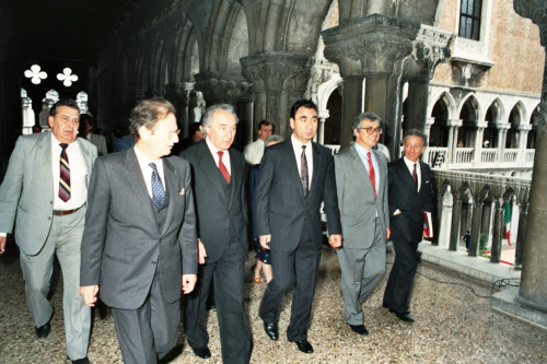 Palazzo Ducale <Venezia> - Cortile (negativo) di Ceolin, Elio (ultimo quarto sec. XX)