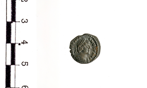 moneta - 1/2 siliqua (sec. VI d.C.)