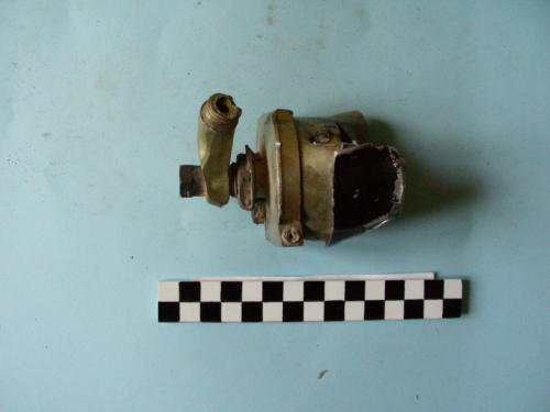 Resti di motore di aereo (sec. XX)