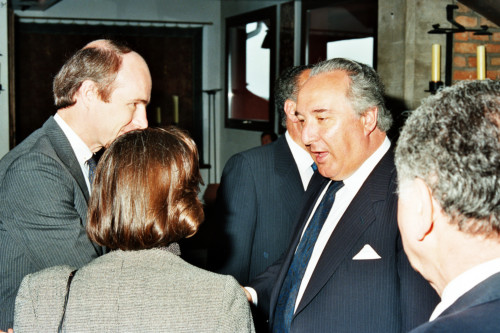 Carlo Bernini - Vertice Economico - Venezia - 1987 (negativo) di Ceolin, Elio (studio fotografico) (ultimo quarto XX)