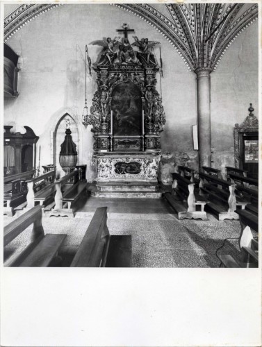 L'altare delle Anime, Chiesa Arcipretale di San Floriano in Pieve di Zoldo (positivo) di Alpago Novello, Adriano (metà XX)