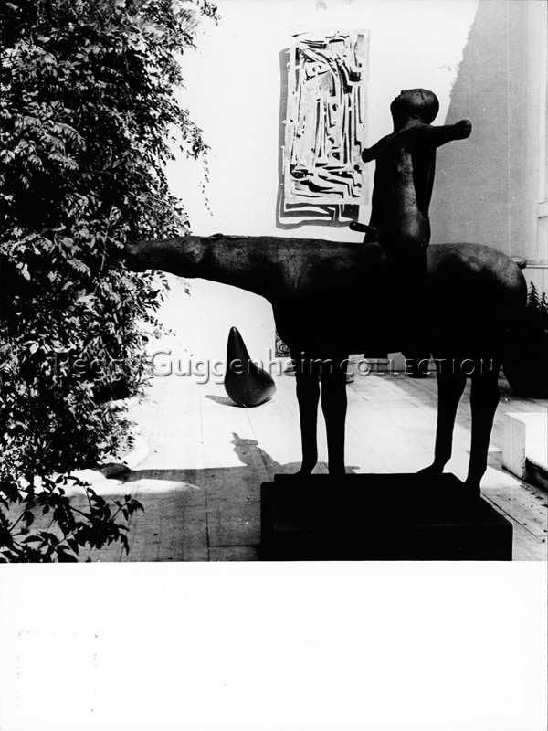 Arp, Jean - "Anfora-frutto" - 1946 (PG58) (positivo) di Beny, Roloff (attr.) (XX)