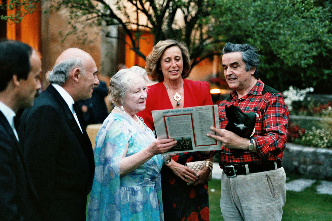 Alpini - Visita Regina Madre - Asolo (negativo) di Ceolin, Elio (ultimo quarto sec. XX)