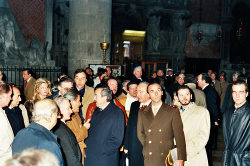 Raùl Ricardo Alfonsin - Carlo Bernini - Venezia (negativo) di Ceolin, Elio (studio fotografico) (ultimo quarto XX)