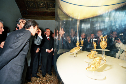 Palazzo Ducale <Venezia> - Interno (negativo) di Ceolin, Elio (ultimo quarto sec. XX)