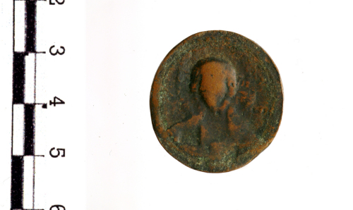 moneta - follis (sec. XI d.C.)