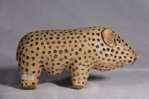 giocattolo di legno zoomorfo - area dello Zambesi (Rotse)