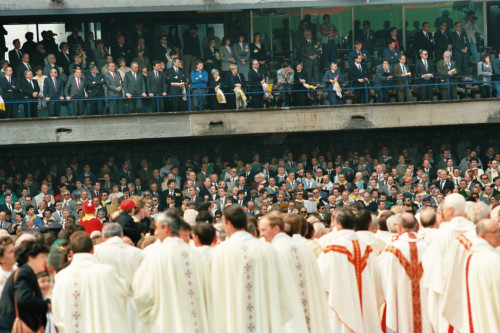 Papa Giovanni Paolo II - Verona (negativo) di Ceolin, Elio (ultimo quarto sec. XX)