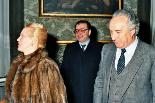 Katia Ricciarelli - insieme a Carlo Bernini - Venezia (negativi) di Ceolin, Elio (ultimo quarto sec. XX)