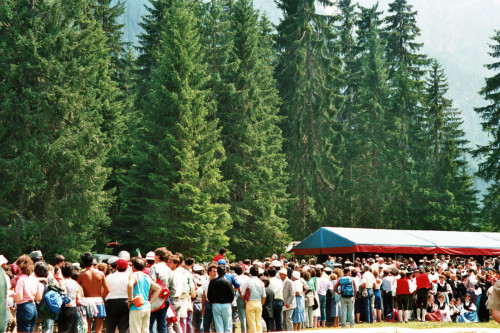 Papa Giovanni Paolo II - Val Visdende (negativo) di Ceolin, Elio (ultimo quarto sec. XX)