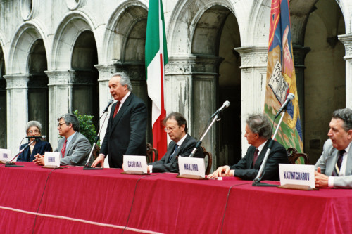 Carlo Bernini - Nereo Laroni - Roumen Katintcharov (negativo) di Ceolin, Elio (ultimo quarto sec. XX)