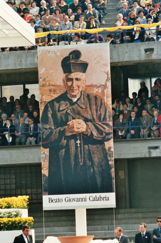 Papa Giovanni Paolo II - Verona (negativo) di Ceolin, Elio (ultimo quarto sec. XX)