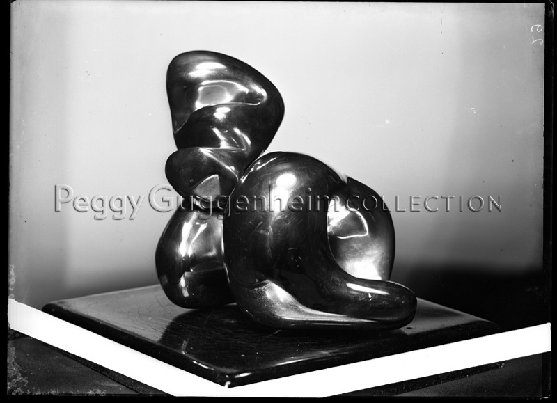 Arp, Jean - "Testa e conchiglia" - 1933 (PG54) (negativo) di Anonimo (secondo quarto XX)