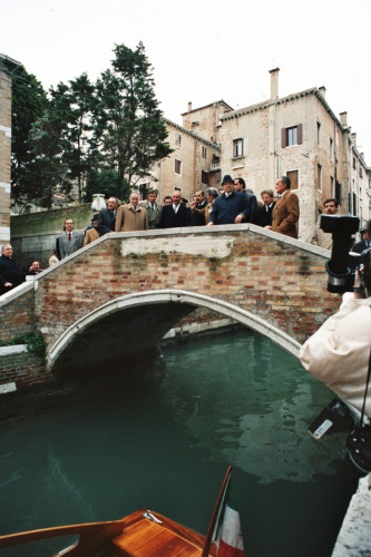 Raùl Ricardo Alfonsin - Carlo Bernini - Venezia (negativo) di Ceolin, Elio (studio fotografico) (ultimo quarto XX)