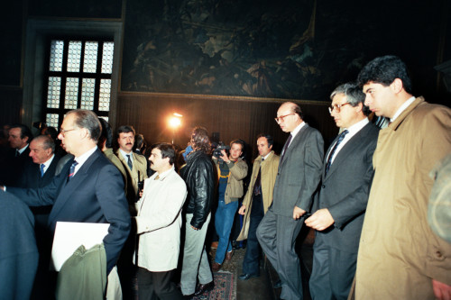 Bettino Craxi - Venezia (negativo) di Ceolin, Elio (studio fotografico) (ultimo quarto XX)