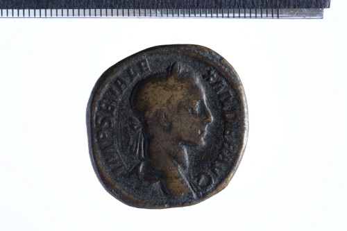 moneta - sesterzio (III sec. d.C.)