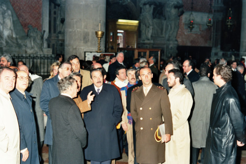 Raùl Ricardo Alfonsin - Carlo Bernini - Venezia (negativo) di Ceolin, Elio (studio fotografico) (ultimo quarto XX)