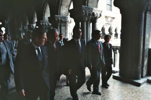 Palazzo Ducale <Venezia> - Cortile (negativo) di Ceolin, Elio (ultimo quarto sec. XX)