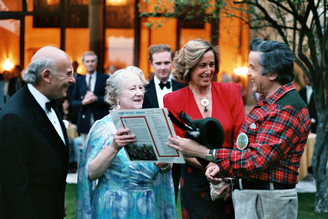 Alpini - Visita Regina Madre - Asolo (negativo) di Ceolin, Elio (ultimo quarto sec. XX)