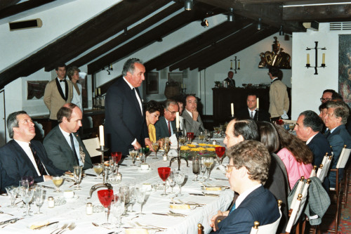 Carlo Bernini - Vertice Economico - Venezia - 1987 (negativo) di Ceolin, Elio (studio fotografico) (ultimo quarto XX)