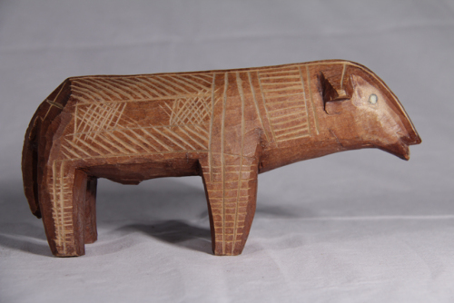 giocattolo di legno zoomorfo - area dello Zambesi (Rotse) (1930 c.a.)