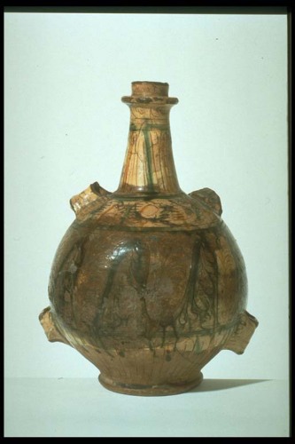 fiasca di pellegrinaggio - manifattura padovana (sec. XVI)