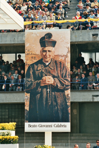 Papa Giovanni Paolo II - Verona (negativo) di Ceolin, Elio (ultimo quarto sec. XX)