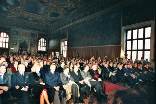 GIovanni Lanna - Marco Cè - Anselmo Boldrin - Antonio Gullotti - Franco Nicolazzi - Venezia (negativo) di Ceolin, Elio (studio fotografico) (ultimo quarto XX)
