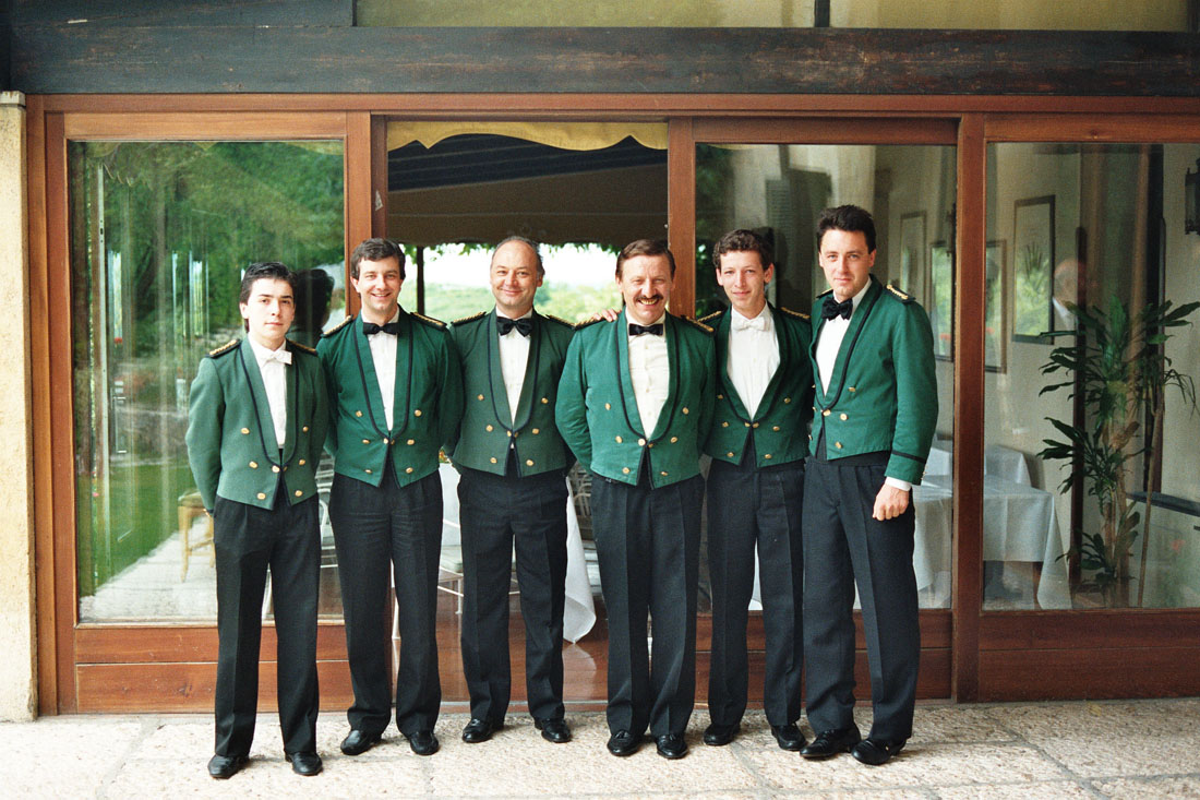 Hotel Villa Cipriani - Visita Regina Madre - Asolo (negativo) di Ceolin, Elio (ultimo quarto sec. XX)