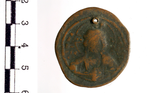 moneta - follis (secc. X- XI d.C.)