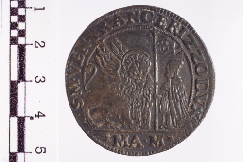 moneta - ducato d'argento (prima metà sec. XVII d.C.)