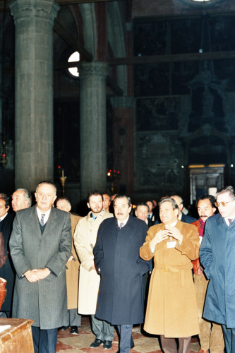 Basilica Santa Maria Gloriosa dei Frari <Venezia> - Interno - 1987 (negativo) di Ceolin, Elio (studio fotografico) (ultimo quarto XX)