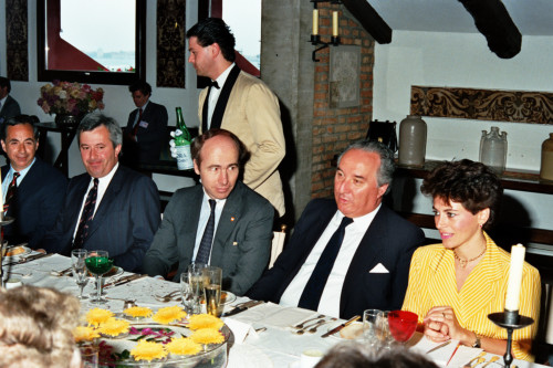 Carlo Bernini - Vertice Economico - Venezia - 1987 (negativo) di Ceolin, Elio (studio fotografico) (ultimo quarto XX)