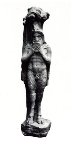 Pan (statua maschile, statuetta-sostegno, statua di Pan) - ambito culturale greco/ area nesiotico (fine/inizio secc. II-I a.C.)