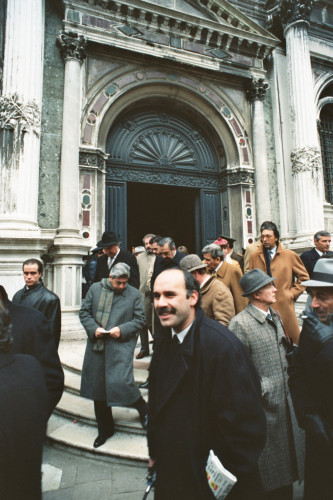 Raùl Ricardo Alfonsin - Carlo Bernini - Venezia (negativo) di Ceolin, Elio (studio fotografico) (ultimo quarto XX)