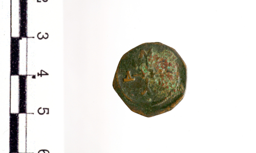 moneta - mezzo tetarteron (sec. XII d.C.)