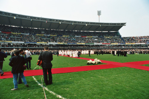 Papa Giovanni Paolo II - Verona (negativo) di Ceolin, Elio (ultimo quarto sec. XX)