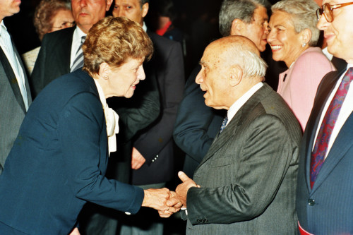 Presidente Ronald Reagan - Venezia (negativo) di Ceolin, Elio (studio fotografico) (ultimo quarto XX)