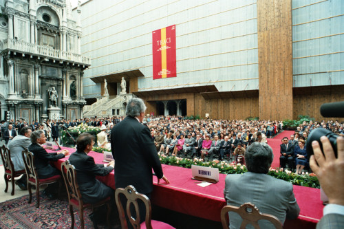 Carlo Bernini - Nereo Laroni - Roumen Katintcharov (negativo) di Ceolin, Elio (ultimo quarto sec. XX)
