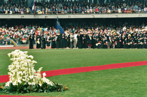 Papa Giovanni Paolo II - Verona (negativo) di Ceolin, Elio (ultimo quarto sec. XX)